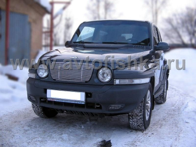 SsangYong Korando (04-10), ТагАЗ Tager (08-) накладка на решетку радиатора