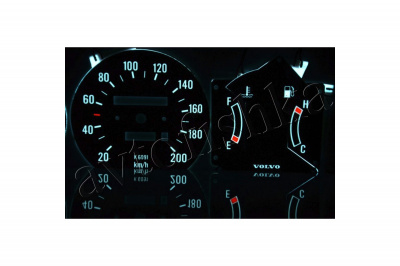 Volvo 240 1981-1993 светодиодные шкалы (циферблаты) на панель приборов